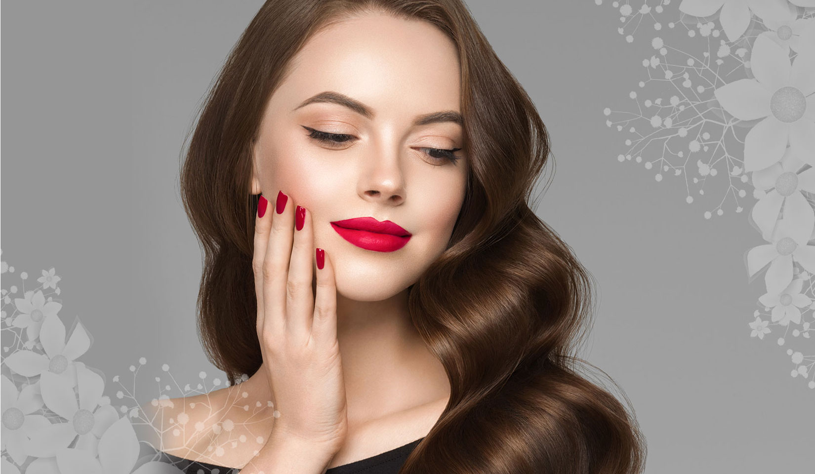 Elegant nail art design at Luxury Nail & Spa